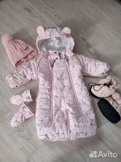 Демисезонный комбинезон crokid 68-74