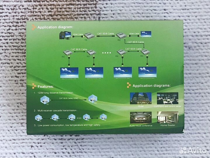 Удлинитель hdmi по витой паре