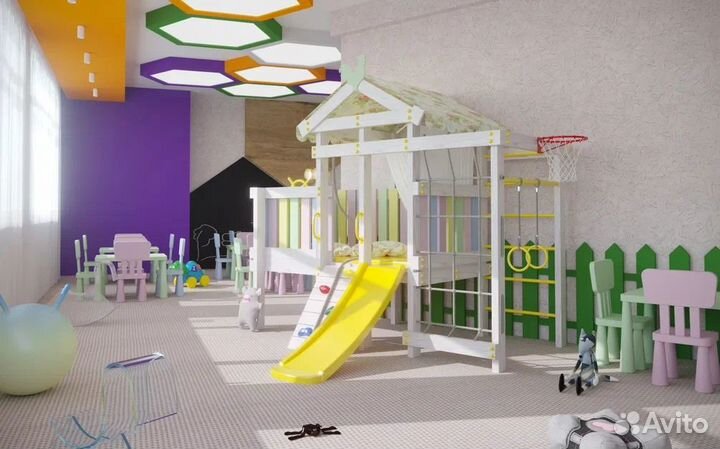 Детская кровать двухъярусная