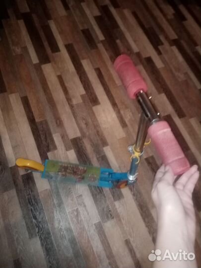 Самокат детский двухколесный бу