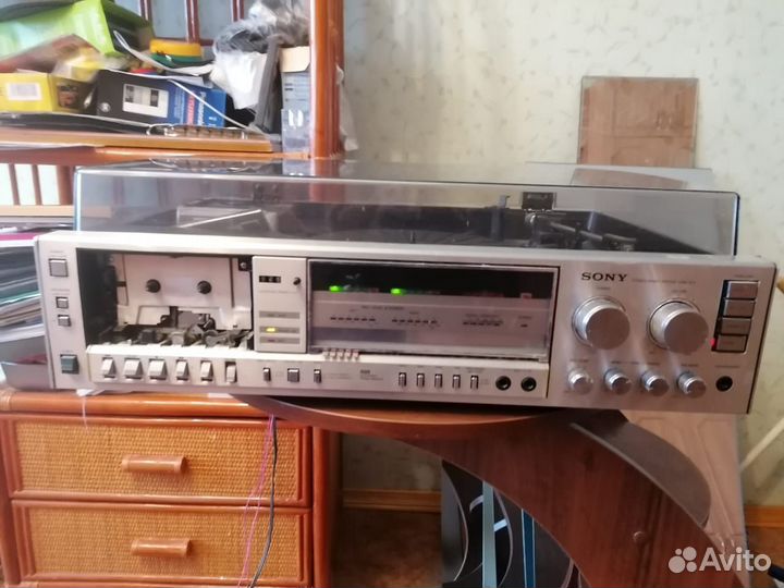 Sony проигрыватель для винила и аудиокассет