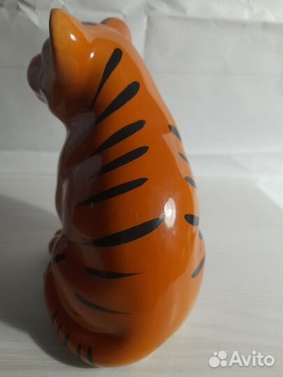Тигренок. Фигурка керамическая