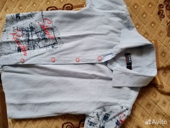 Рубашки на мальчика