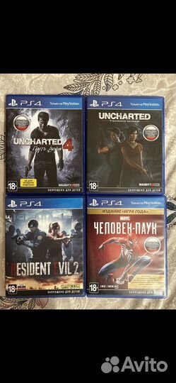 Игры для приставки ps4