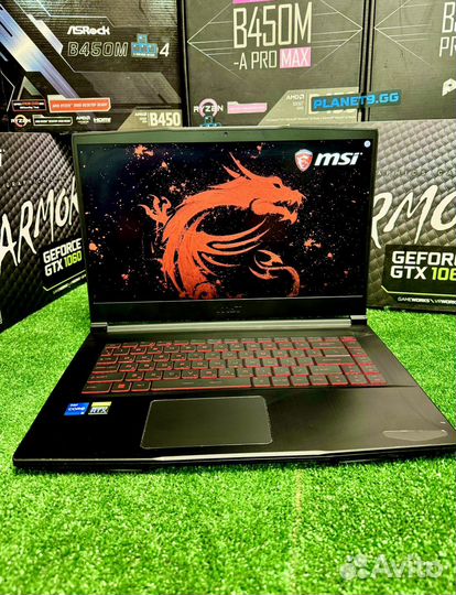 Игровой ноутбук на RTX 3050ti