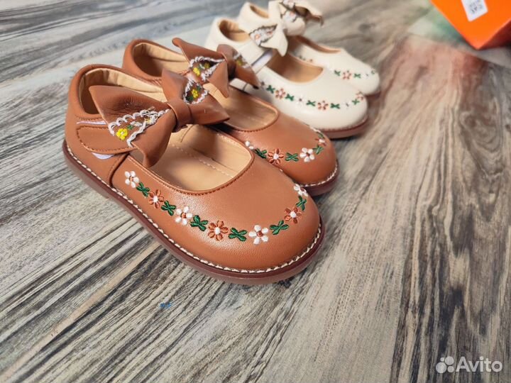 Туфли для девочки в ретро стиле
