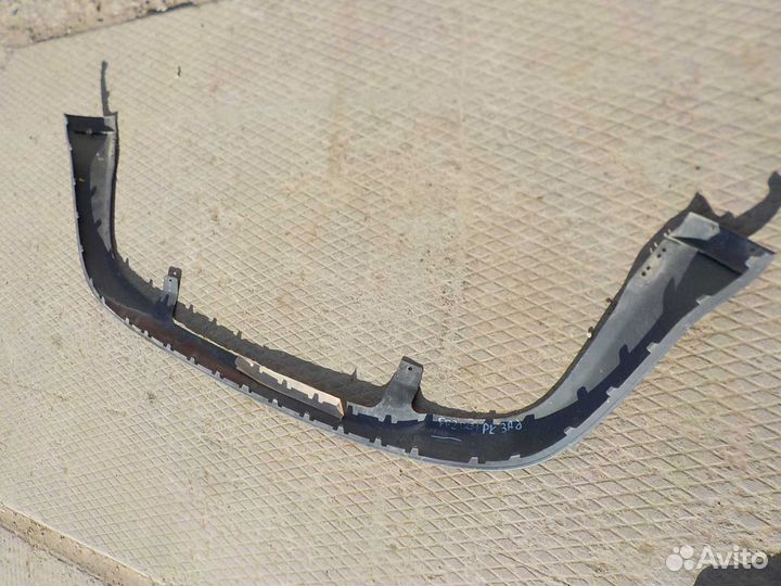 Накладка заднего бампера ford focus 2