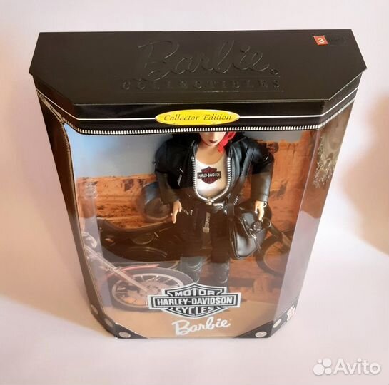 Кукла Barbie Harley Davidson 1998 Индонезия