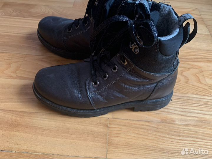 Ботинки для девочки утеплённые