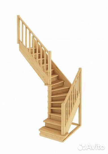 Лестница лс-225м Л new сосна (5 уп)