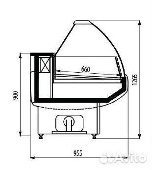 Витрина универсальная cryspi Octava SN 1500