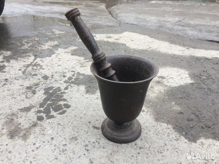 Ступка чугунная (раритет)