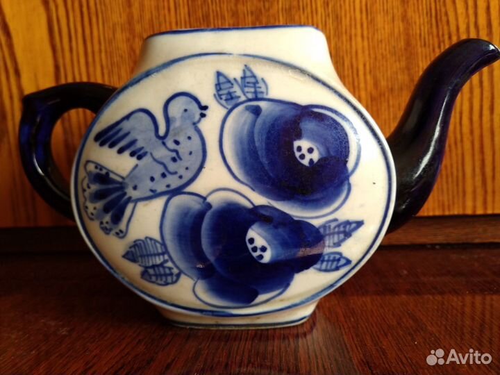Чайник Гжель советский