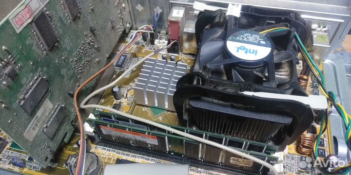 Asus P4P800S-X + процессор + оперативка