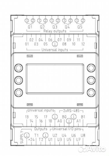 Контроллер Zentec M245