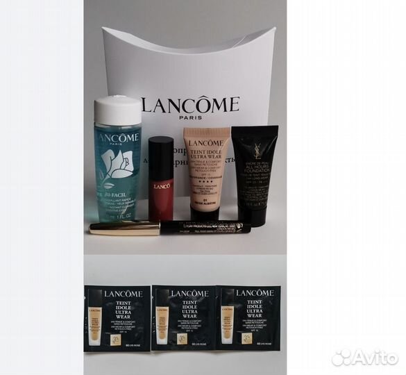 Lancome набор крем помада карандаш