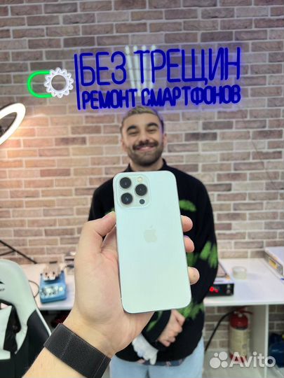 Замена переднего и заднего стекла iPhone iPad