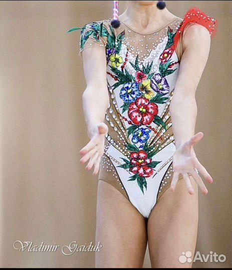 Купальник для художественной гимнастики 140-150