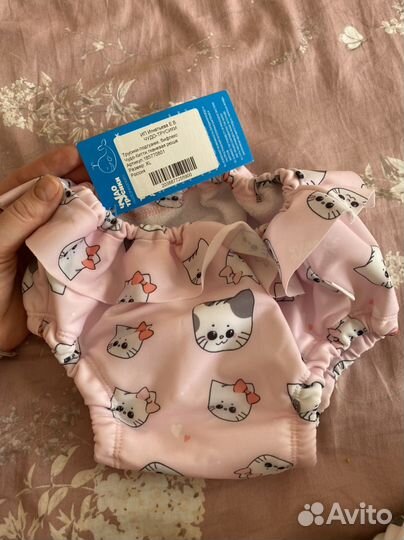 Многоразовые трусики-подгузник для плавания