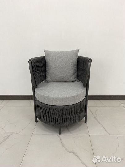 Кофейный комплект из искусственного ротанга