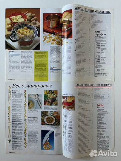 Журналы burda special рецепты