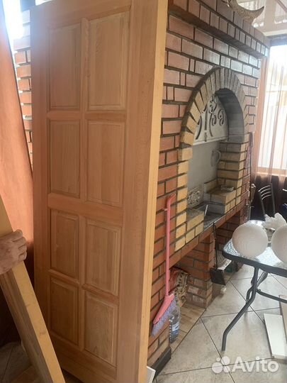 Двери из бука массив