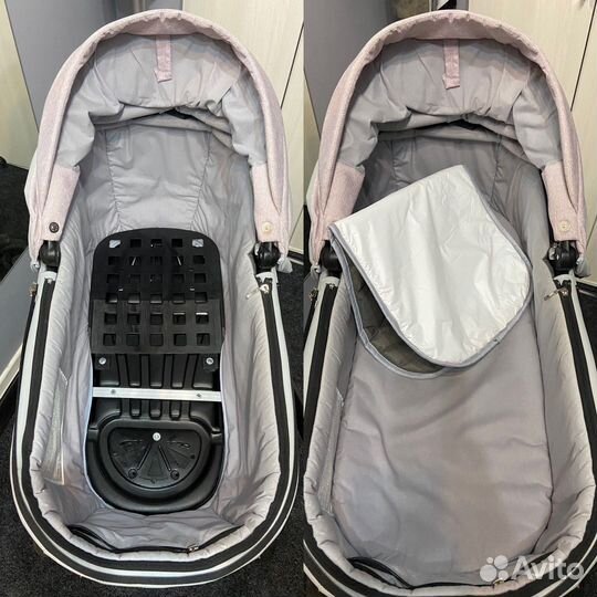 Польская Коляска 2 в 1 bexa ideal с автолюлькой