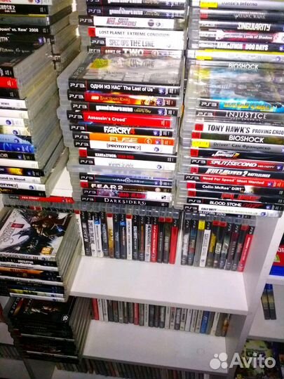 Много игр ps3