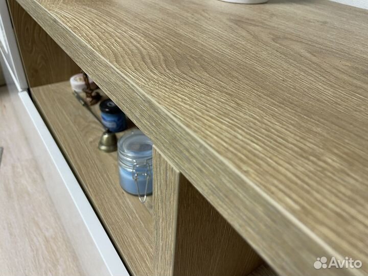 Тумба под тв из клифа с витринами (горка)