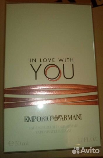 Новый парфюм Giorgio Armani In Love With You 50мл