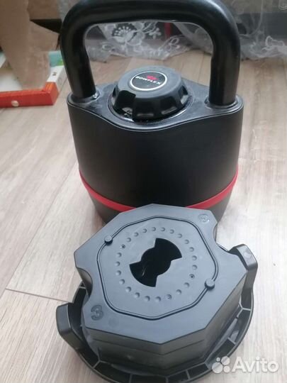 Регулируемая гиря Bowflex от 3.5 до 18 кг