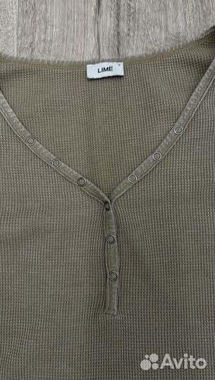 Лонгслив lime