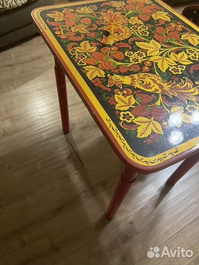 Детский стол и стульчик