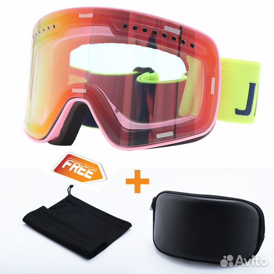 Горнолыжная маска Jie Polly с магнитным стеклом