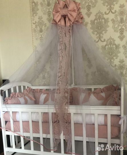 Бортики в кроватку комплект