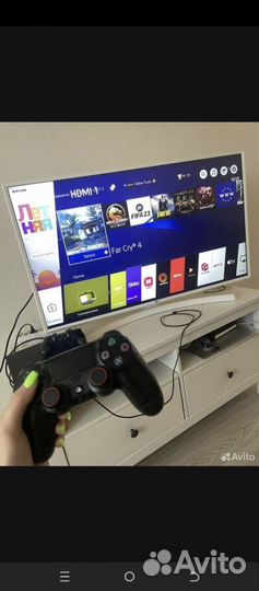 Sony PS4 slim 2 геймпада