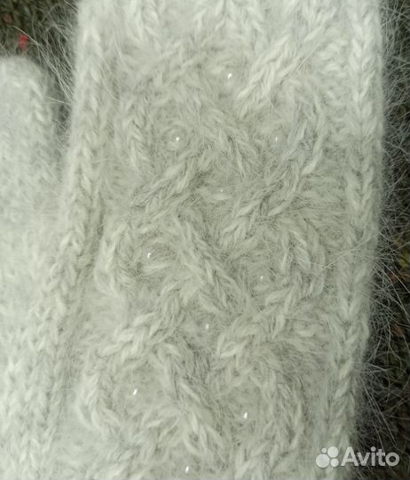 Варежки женские ручная работа