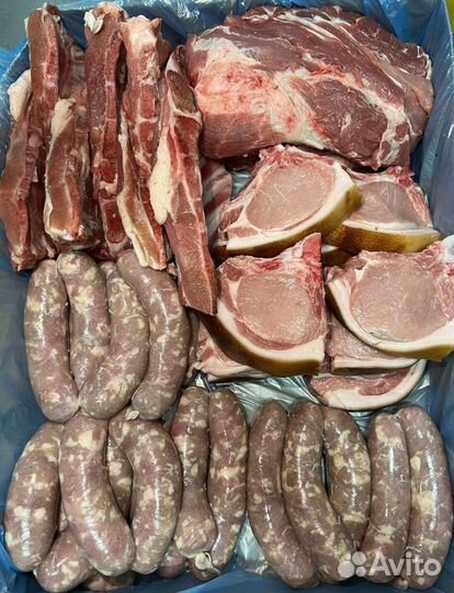 Мясной набор для шашлыка. Мясо свинина