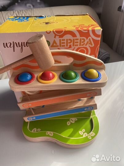 Развивающая игрушка деревянная