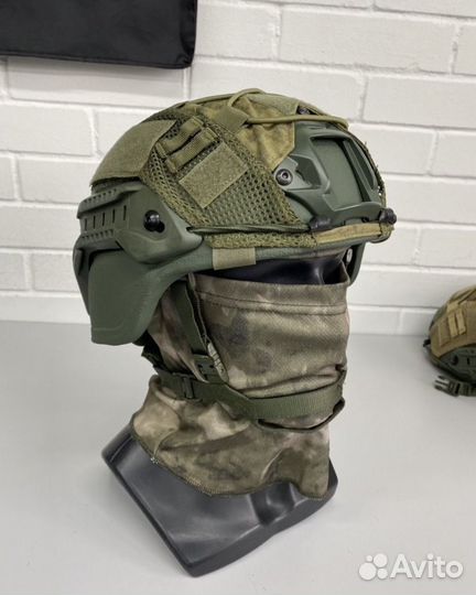Шлем боевой военный Mich2000 и OpsCore