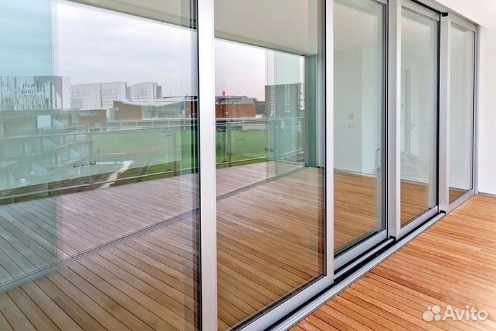 Теплые алюминиевые окна