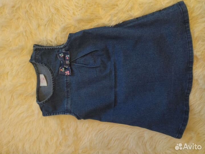 Джинсовый сарафан