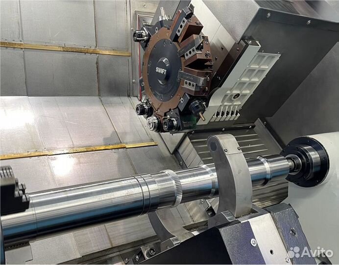 Токарный станок с чпу TCK700DY с приводным