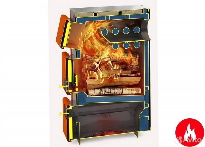 Твердотопливный котел теплодар куппер про-16 (2.0)