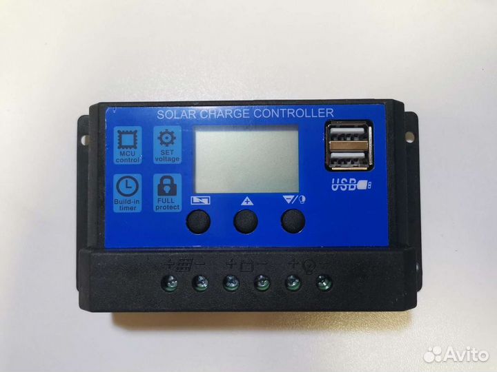 Контроллер заряда солнечных панелей на 20А
