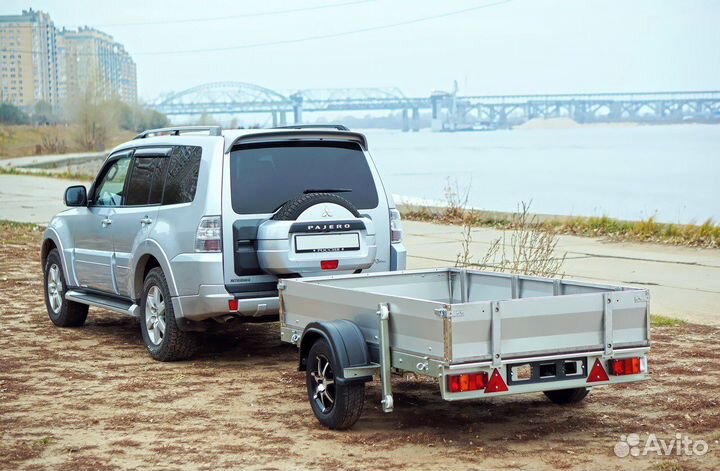 Танко 8438М2 Складной Прицеп с бортами (2.5х1.3)