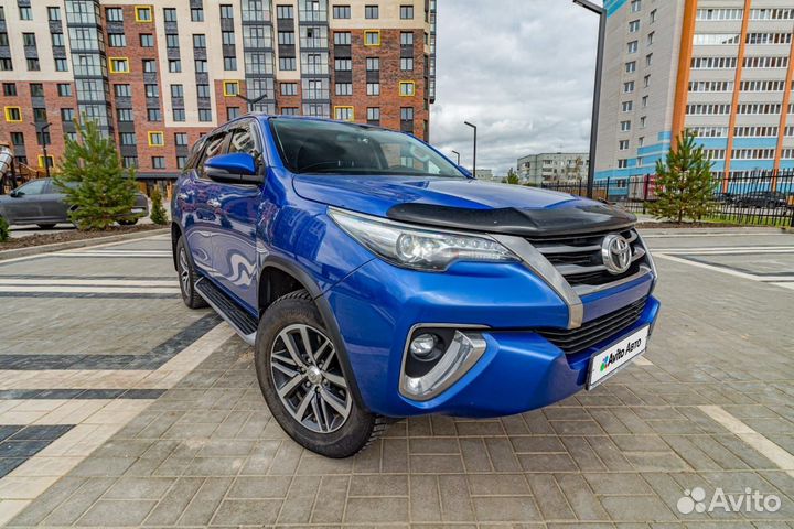 Toyota Fortuner 2.8 AT, 2017, 103 000 км