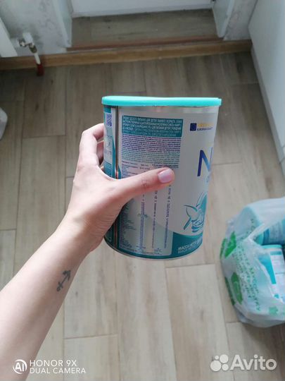 Банки от смеси