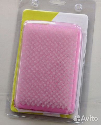 Щетка для валяния большая розовая новая