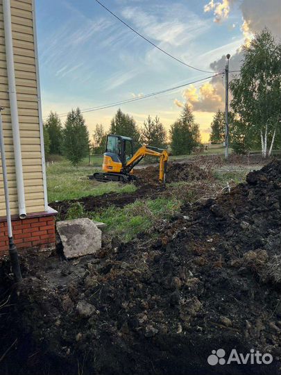Услуги мини экскаватора